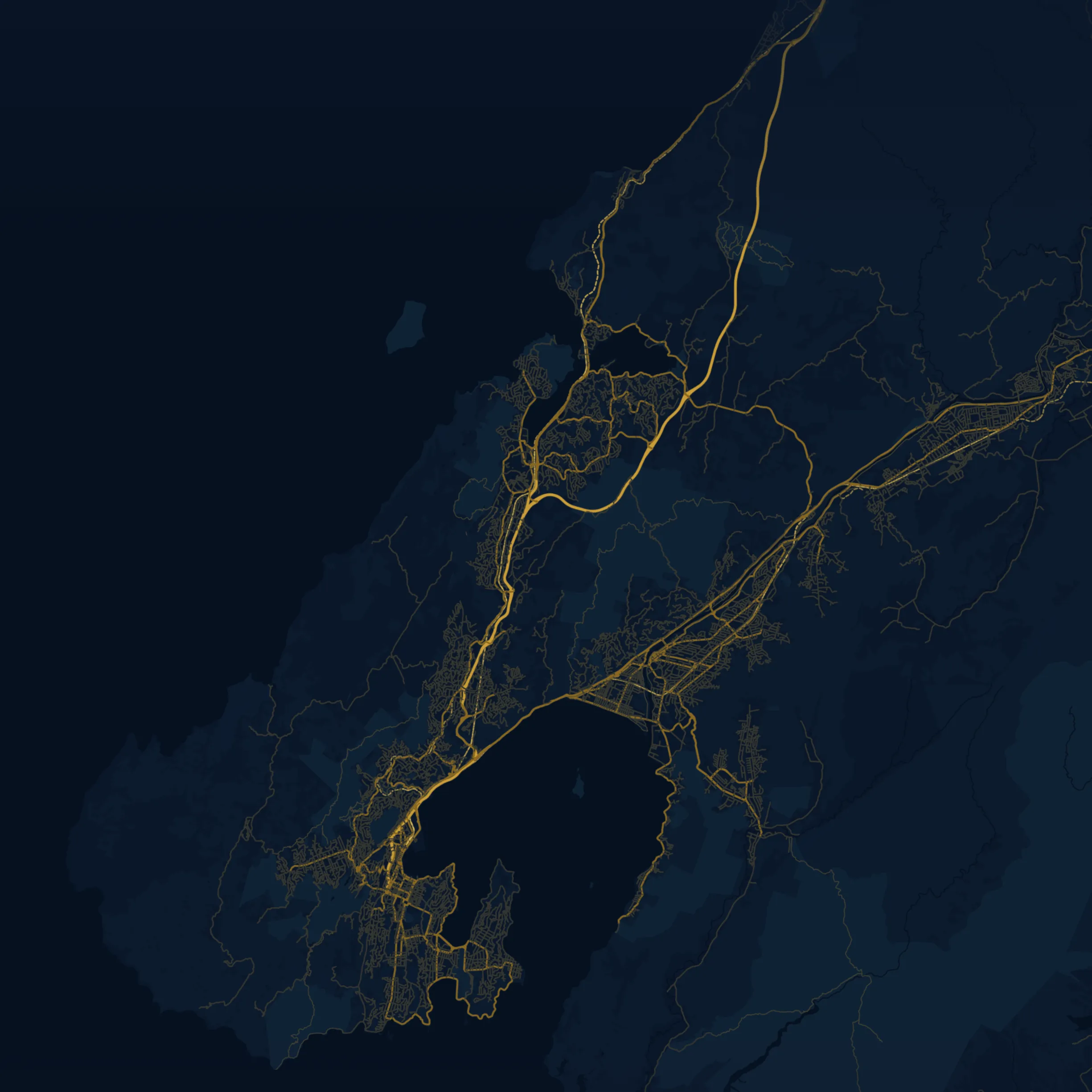 Map of the Wellington Region